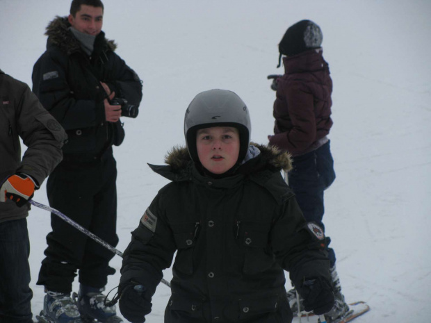 Akcja Zima 2010 - wycieczka do Bałtowa na narty.