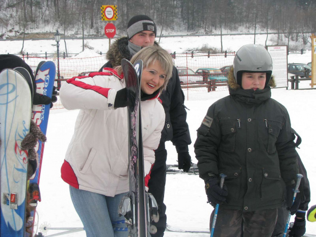 Akcja Zima 2010 - wycieczka do Bałtowa na narty.