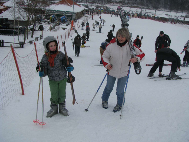 Akcja Zima 2010 - wycieczka do Bałtowa na narty.