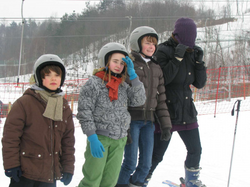 Akcja Zima 2010 - wycieczka do Bałtowa na narty.