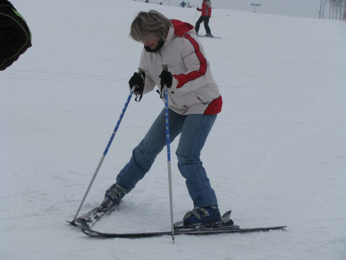 Akcja Zima 2010 - wycieczka do Bałtowa na narty.