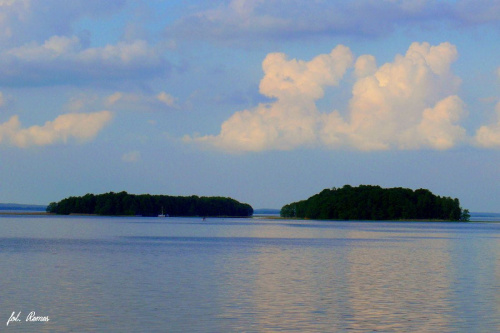 Jezioro Śniardwy - widok z Niedżwiedziego Rogu #Śniardwy