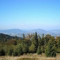 Luboń Wielki oraz Szczebel w Beskidzie Wyspowym z Turbaczyka w Gorcach #BeskidSądecki #BeskidWyspowy #beskidy #gorce #góry #pieniny