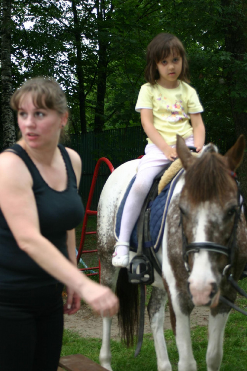 Konik w przedszkolu „średniaczki” 07.06.2011 #Piekarska