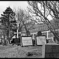 Bardzo stary islandzki cmentarz