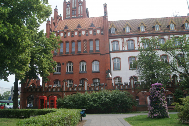 okolice ratusza w Słupsku