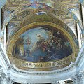 Wersal - Kaplica Królewska , bogato zdobiona marmurami, złoceniami i barokowymi malowidłami #Paryż