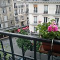 Widok z naszego mieszkania #Paryż