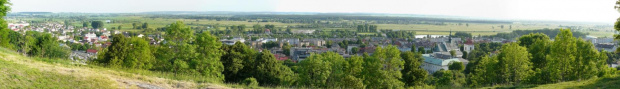 Panorama miasta Pińczów widziana spod kaplicy św. Anny #Pińczów