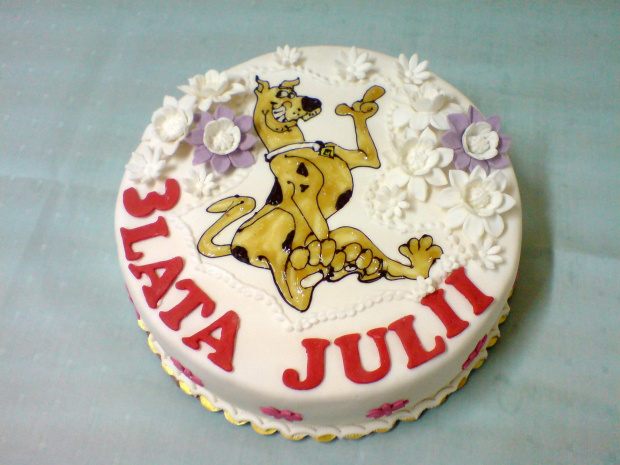 Urodziny Julii 3 Latka #ScoobyDoo #tort #urodziny