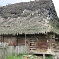 Bieszczady Wschodnie - stara bojkowska chata w Libuchorze.