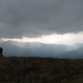 Bieszczady Wschodnie - z głównego pasma połonin ku Ostrej Horze i Połoninie Równej.