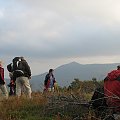 Bieszczady Wschodnie, w tle Pikuj 1407m, najwyższy szczyt bieszczadzki.