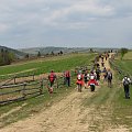 Bieszczady Wschodnie - w drodze z połonin ku Libuchorze.