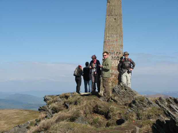 Bieszczady Wschodnie - na Pikuju, najwyższym szczycie bieszczadzkim.