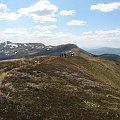 Bieszczady Wschodnie - przebyta droga z Pikuja.