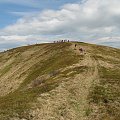 Bieszczady Wschodnie - w paśmie połonin, pomiędzy Pikujem i Ostrym Wierchem.