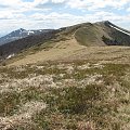 Bieszczady Wschodnie - pomiędzy Pikujem i Ostrym Szczytem.