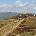 Bieszczady Wschodnie - z okolic Mostka - a gniazdo Polskich Bieszczad coraz bliżej na horyzoncie.