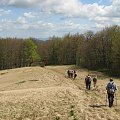 Bieszczady Wschodnie - kończy się piękna, kilkunastukilometrowa grań biegnąca od Pikuja ku Hnylskiemu Kińczykowi.