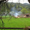 Bieszczady Wschodnie - z drogi powrotnej z Paraszki.