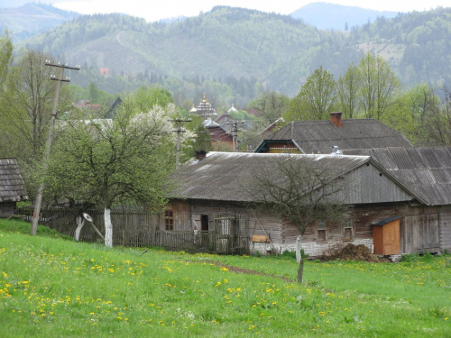 Bieszczady Wschodnie - w drodze powrotnej z Paraszki - Korostów.