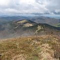 Bieszczady Wschodnie - Z Paraszki, w kierunku północno-zachodnim.