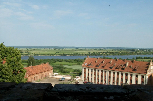widok z zamku Gniew