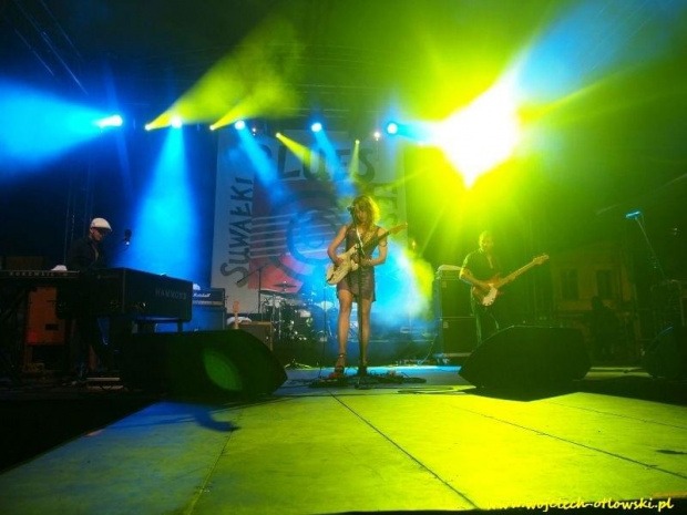 Suwałki Blues Festival 2011; Ana Popovic Band; 16 lipca #SuwałkiBluesFestival2011 #blues #festiwal #Popovic