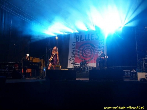 Suwałki Blues Festival 2011; Ana Popovic Band; 16 lipca #SuwałkiBluesFestival2011 #blues #festiwal #Popovic