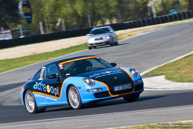 Akademia Sportowej Jazdy Porsche - Tor Poznań 19.04.09