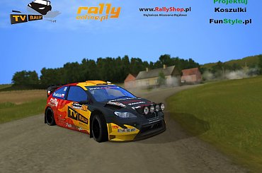 #ford #focus #wrc #rally #world #championship #virtual #team #virtualrallyteam #kuba #brodzicki #screen #game #gra #rbr #richard #burns