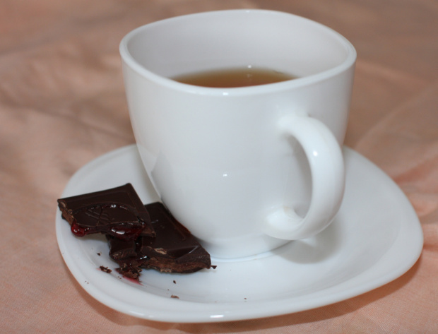 mniam ;) #czekolada #herbata