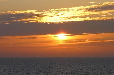 W drodze do Gdyni, zachód na Bałtyku. #zachody