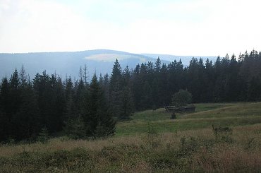 Jaworzyna Kamienicka z polany Gorc Troszacki #góry #beskidy #gorce #kudłoń