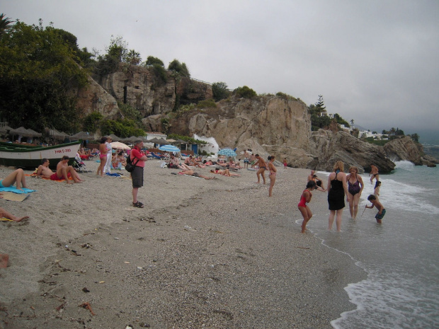 Nerja - plaża Calahonda #Andaluzja