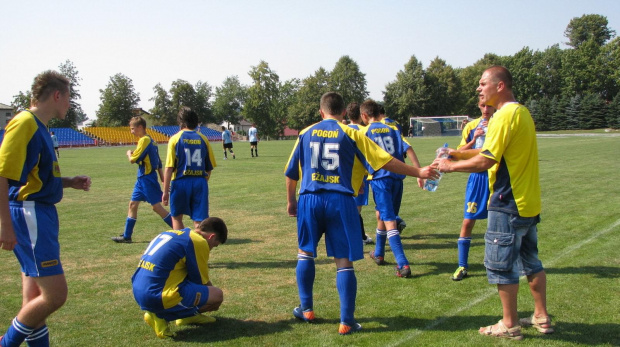 Błękitni Ropczyce - Pogoń Leżajsk, 27.08.2011 r. - II liga podkarpacka juniorów starszych i młodszych #błękitni #BłękitniRopczyce #juniorzy #lezajsk #leżajsk #PiłkaNożna #pogon #pogoń #PogońLeżajsk #ropczyce #sport