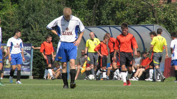 Błękitni Ropczyce - Pogoń Leżajsk, 27.08.2011 r. - II liga podkarpacka juniorów starszych i młodszych #błękitni #BłękitniRopczyce #juniorzy #lezajsk #leżajsk #PiłkaNożna #pogon #pogoń #PogońLeżajsk #ropczyce #sport