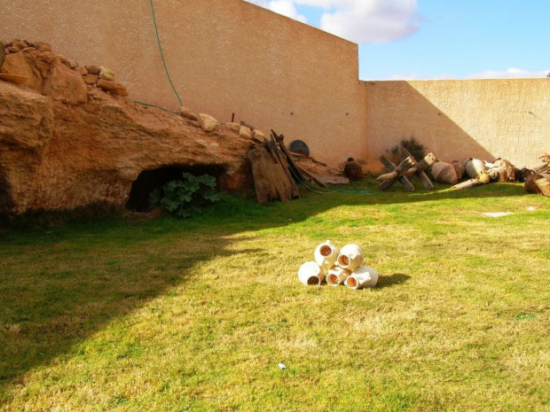 Gharyan - Dom Troglodytow (odnowiony dom berberyjski)