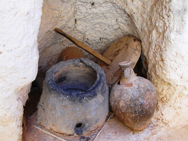 Gharyan - Dom Troglodytow (odnowiony dom berberyjski)