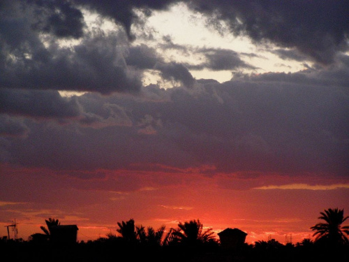 Zachód słońca - Trypolis 2009