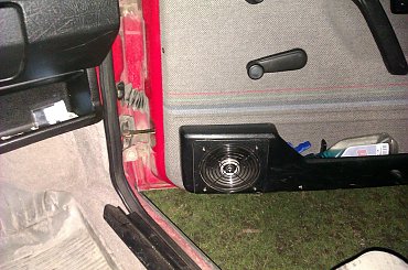 maskownica głośnika #GolfII #golf #drzwi #głośnik