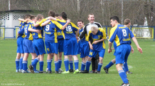 Juniorzy młodsi Pogoń Leżajsk - Unia Nowa Sarzyna (3:0), 02.04.2010 r., II liga podkarpacka juniorów #pogoń #pogon #lezajsk #leżajsk #PogońLeżajsk #pogonlezajsk #lezajsktm #sport #PiłkaNożna #juniorzy #unia #NowaSarzyna #UniaNowaSarzyna