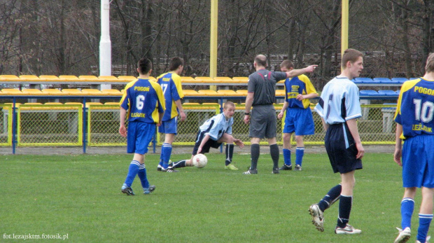 Juniorzy młodsi Pogoń Leżajsk - Unia Nowa Sarzyna (3:0), 02.04.2010 r., II liga podkarpacka juniorów #pogoń #pogon #lezajsk #leżajsk #PogońLeżajsk #pogonlezajsk #lezajsktm #sport #PiłkaNożna #juniorzy #unia #NowaSarzyna #UniaNowaSarzyna