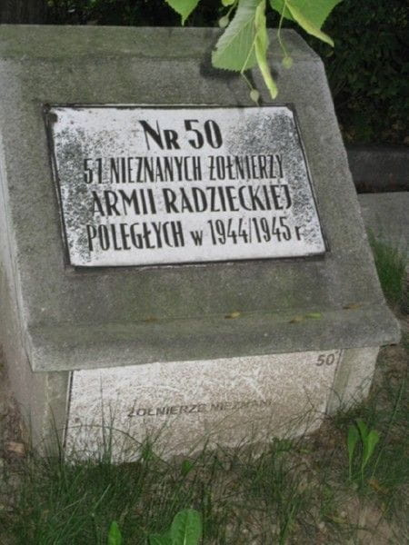 Stopnica (świętokrzyskie) - cmentarz żołnierzy radzieckich