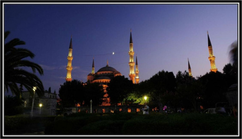Meczet Sultanahmet (Niebieski meczet). Istambul