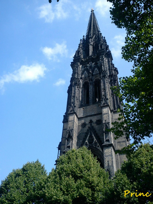 ruiny katedry św. Mikołaja w Hamburgu