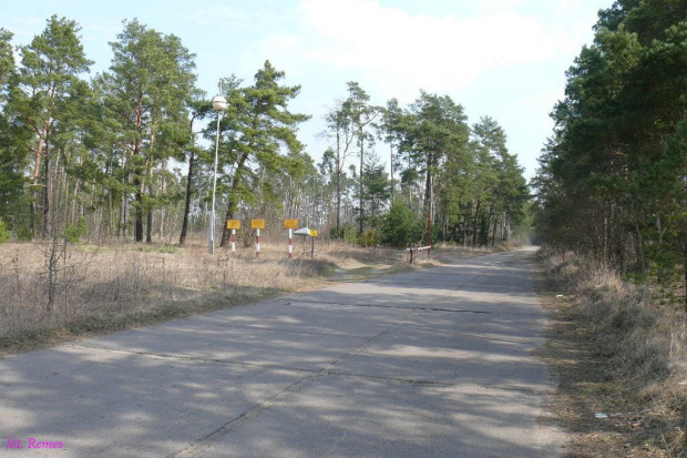 Rostki - lotnisko i betonowe pasy kołowania #Rostki