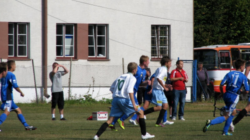 goń Leżajsk - Stal Mielec II (1:0), 17.09.2011 r. - II liga podkarpacka juniorów starszych #juniorzy #lezajsk #lezajsktm #leżajsk #mielec #PiłkaNożna #pogon #pogoń #PogońLeżajsk #sport #stal #StalMielec