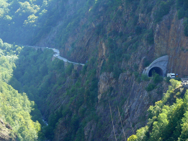 Trasa ta prowadzi z Briancon do Grenoble. #Alpy #Francja #Góry